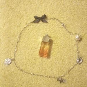 Dior Addict  necklace and perfume